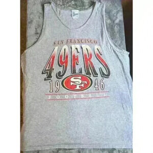 San Francisco 49ers Niners Shirt Men Tank Top Extra Large Vintage Tubular Rare